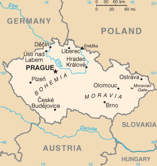 Czech Republic - Map