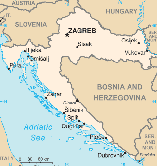 Croatia - Map