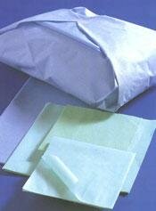 El ciclo del producto sanitario estéril - Empaquetado: Hojas de papel disponibles en muchos tamaños y resistencias