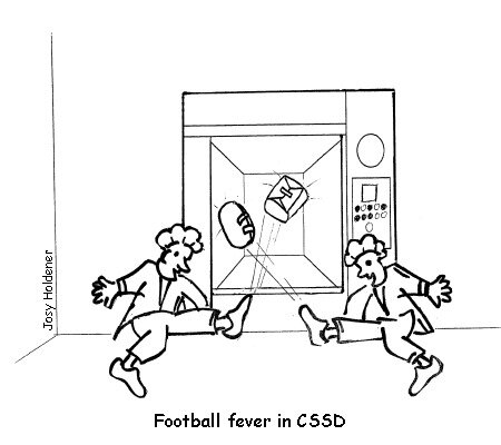 Cartoon 18 - Football Fever in CSSD