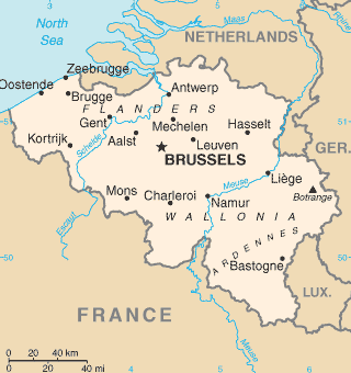 Belgium - Map