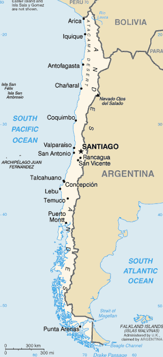 Chile - Map