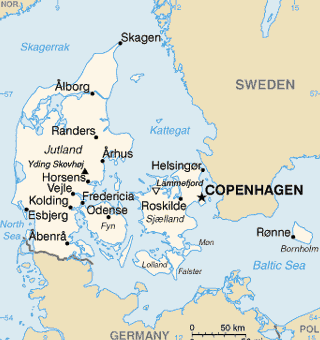 Denmark - Map