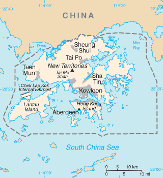 Hong Kong - Map