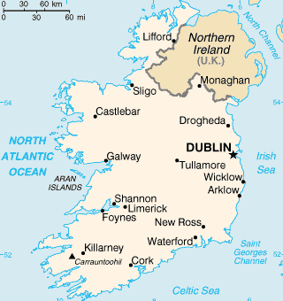 Ireland - Map