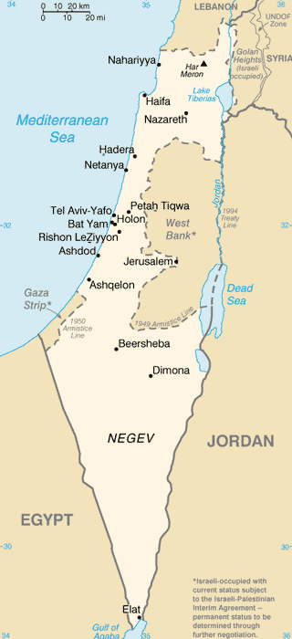 Israel - Map