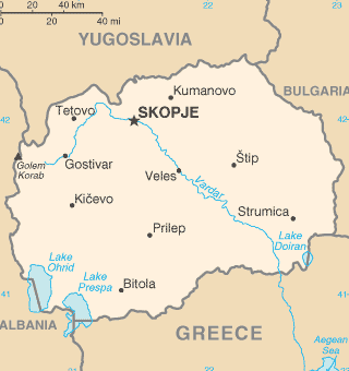 Macedonia - Map