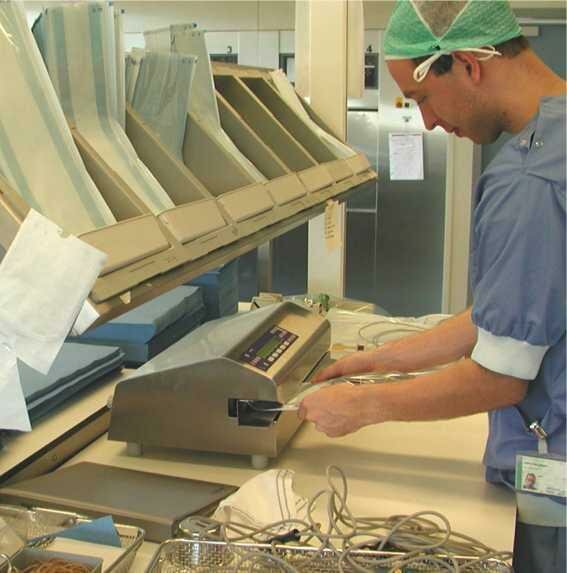 The Sterile Supply Cyle - Packaging: Workstation for packaging in pouches