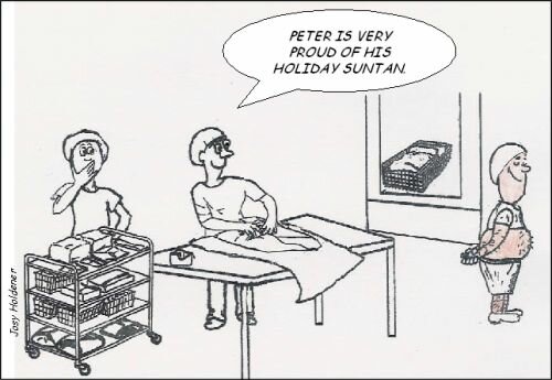 Cartoon 48 - Back from Holiday