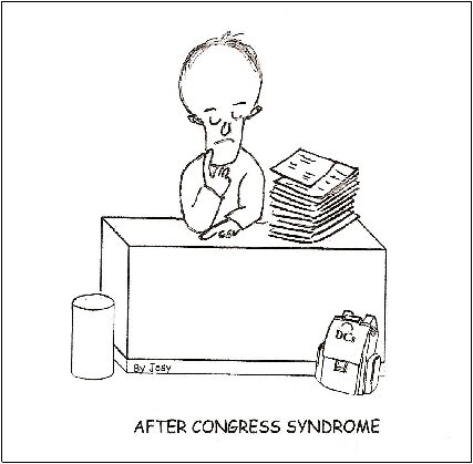 Cartoon 56 - After Congress Syndrome